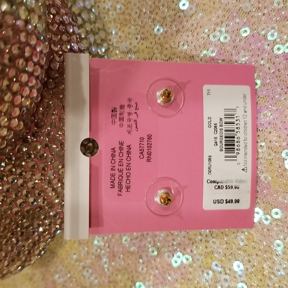Kate Spade Bourgeois Bow Earrings - Picture 3 of 9